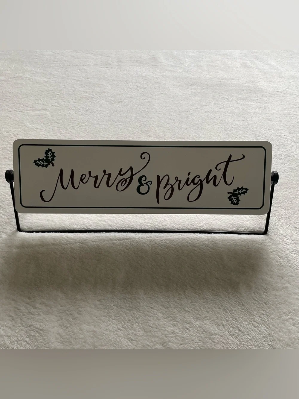 Fall / Winter Holiday Rotating Greeting Sign